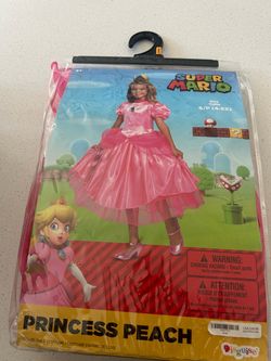 Super Mario Princess Peach Deluxe Child Costume