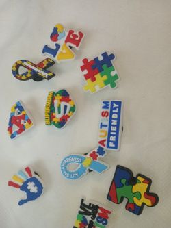 Autism Croc Charms 
