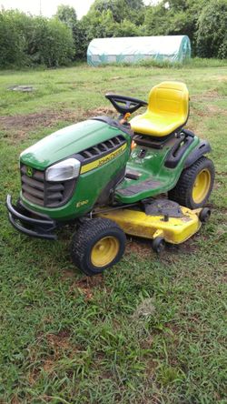 John deere e180 lawn mower new arrivals