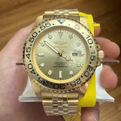 44520 - Invicta Grand Diver Men's Watch - 47mm. Gold