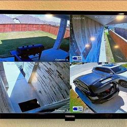 4 CAMARAS D SEGURIDAD-SURVEILLANCE SYSTEMS🔥SPECIAL DEAL🔥 