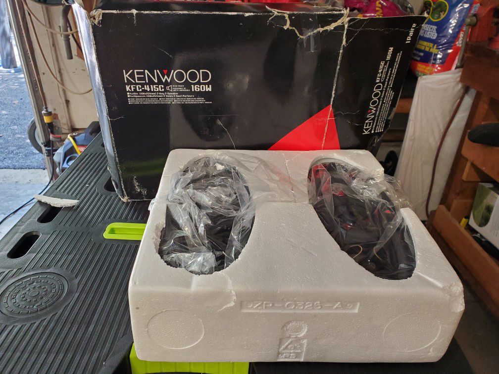 Kenwood 4"x10" 2-way Car Speakers (KFC-415)
