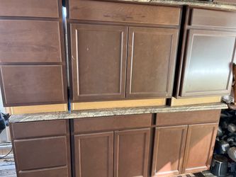 Kitchen cabinets