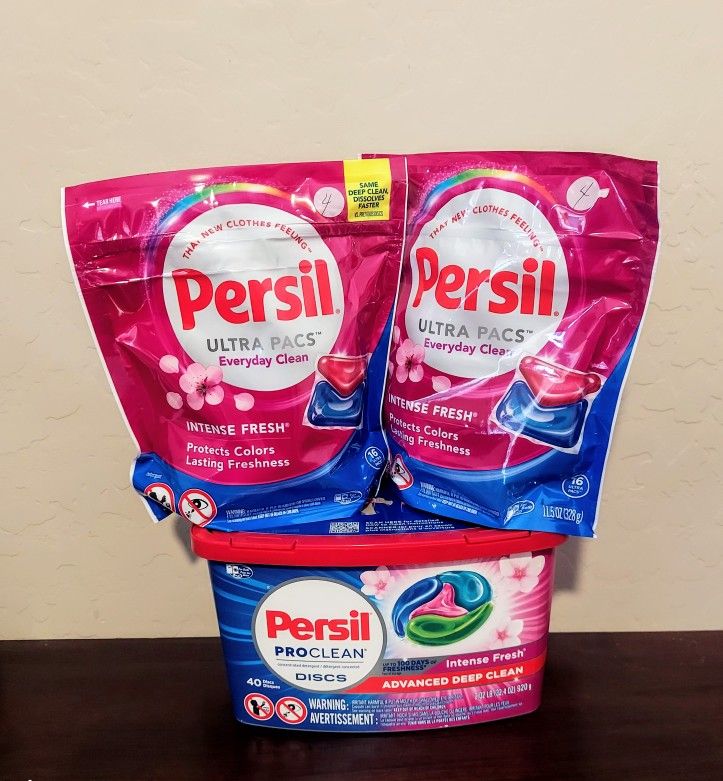 Persil Laundry Detergent 1- 40 count  & 2-16  count 
