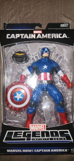 Marvel Legends Avengers Classic Captain America Mandroid Baf