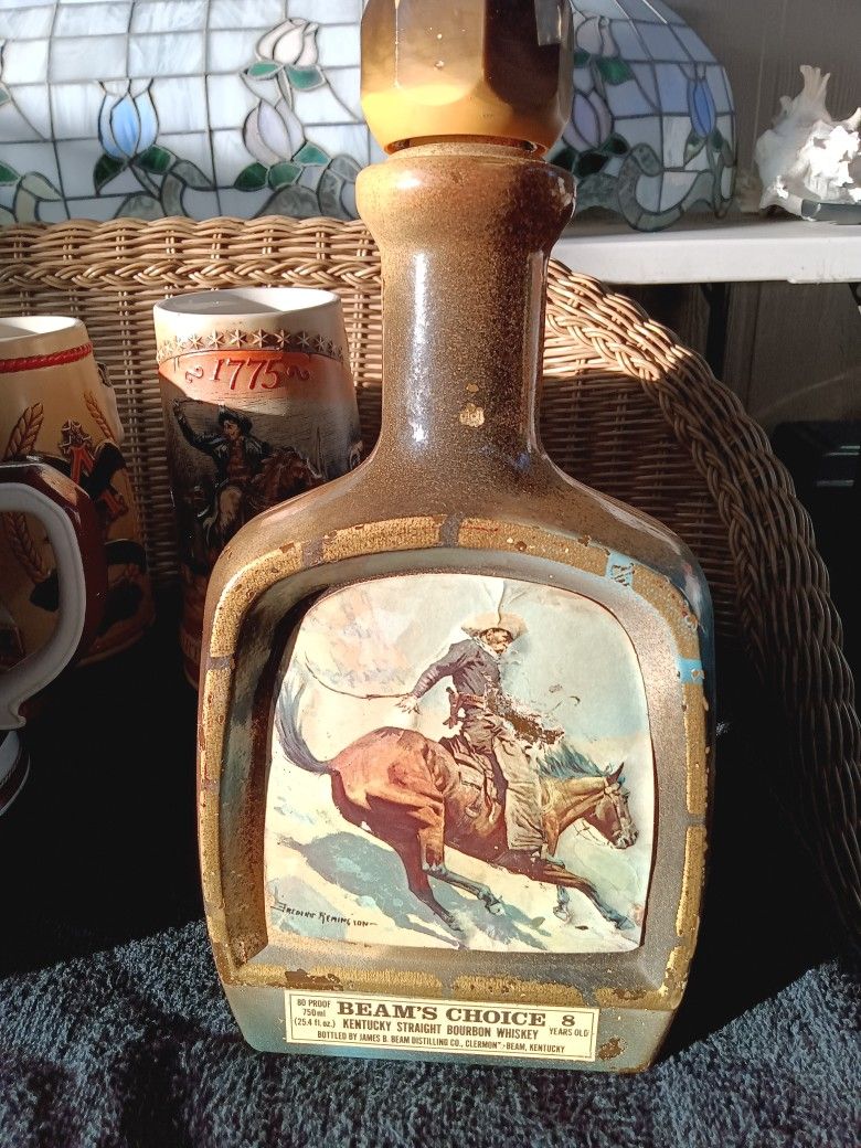 Antique Whisky Bottle
