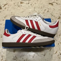 Red Adidas Samba 