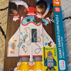 Reversible Space Shuttle Floor Puzzle 🧩
