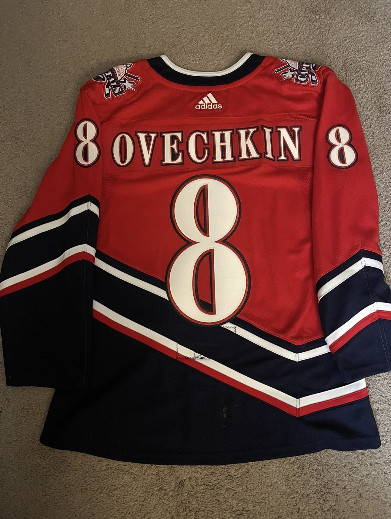Alex Ovechkin Reverse Retro Jersey