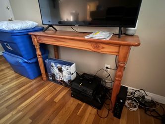 Wood Console / Sofa Table