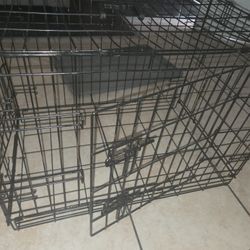Jaula Para Perros 2 Puertas 30L 22 Al 19 Ancho 