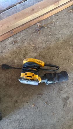 Dewalt corded sander