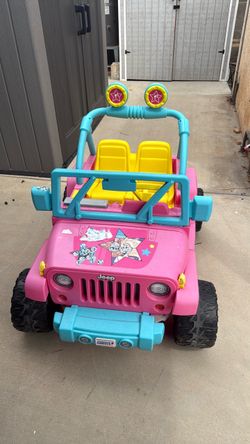 Power Wheels Jeep Kids Ride-On Car
