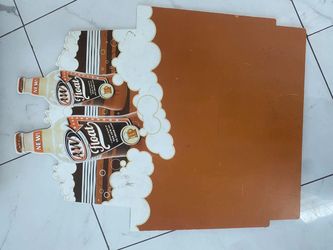 Vintage A & W ROOT BEER PLASTIC SIGN ROOT BEER FLOAT
