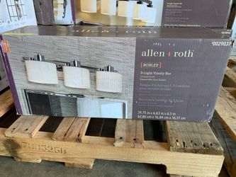 ALLEN+ROTH 3 LIGHT VANITY *NEW*
