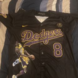 Kobe Dodgers Jersey Size Medium 