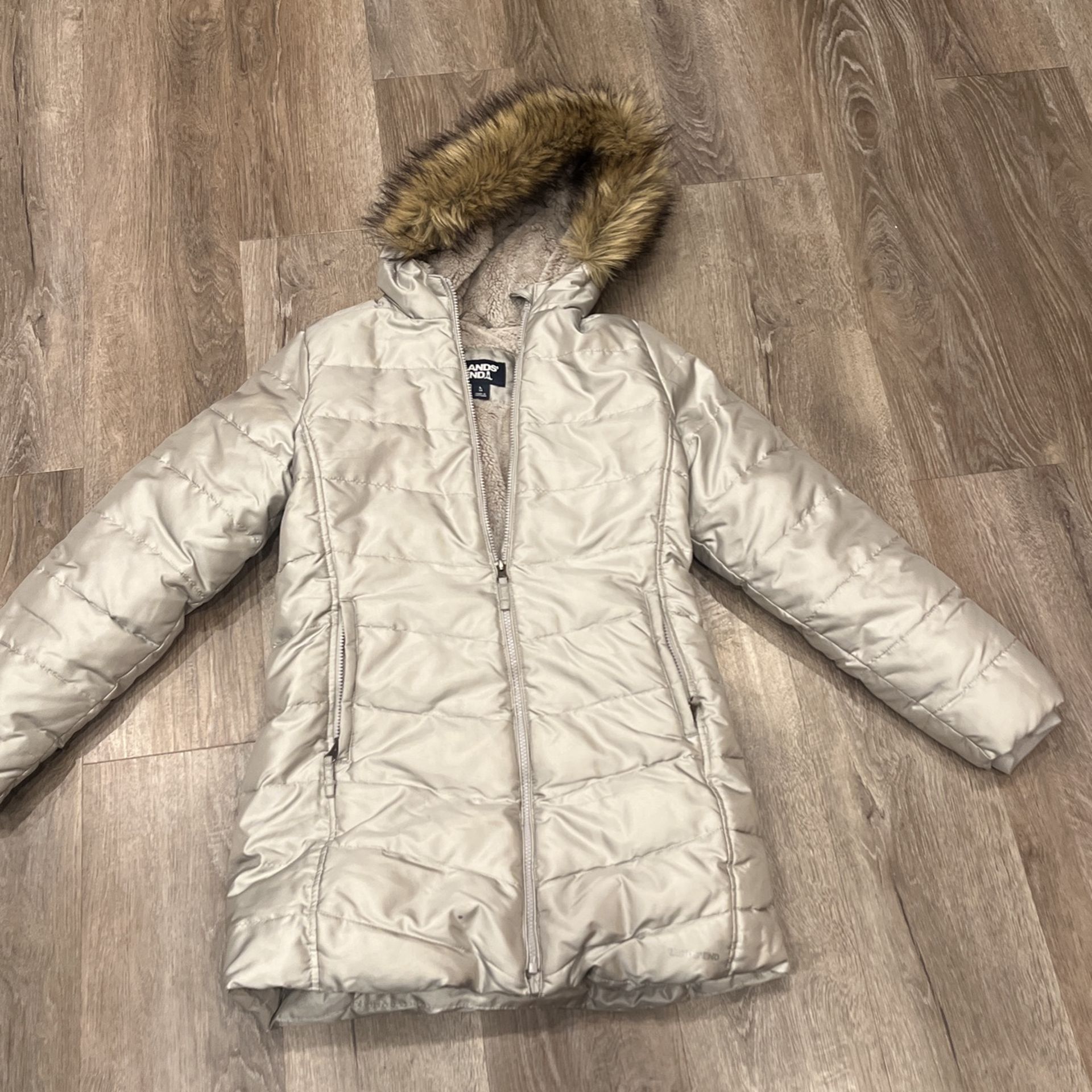 Land’s End Girls Winter Jacket, Size L
