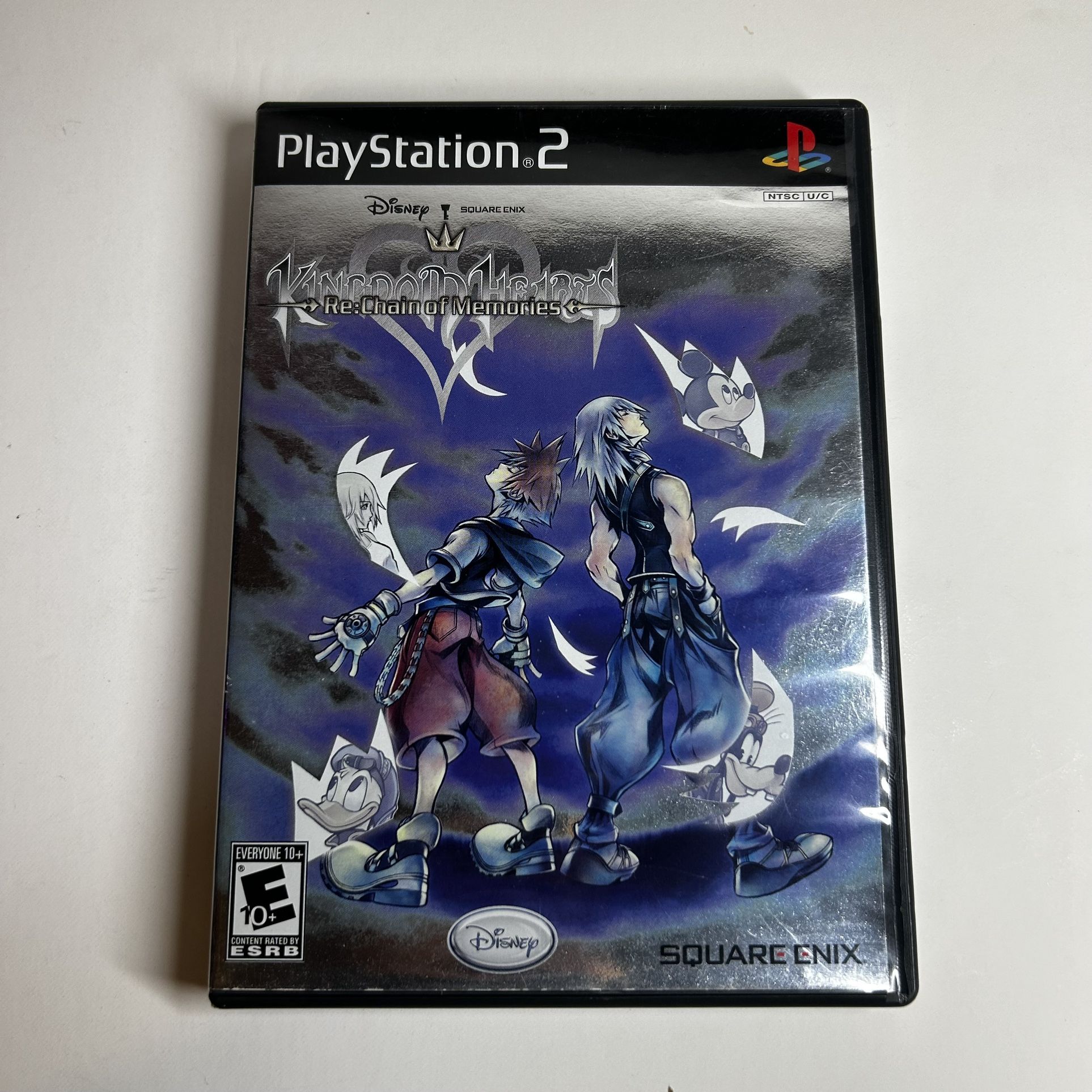 Kingdom Hearts Re Chain Of Memories Sony PlayStation 2 PS2, TESTED & WORKING! Complete