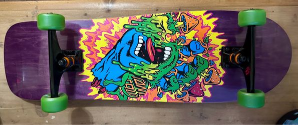 Santa Cruz "Toxic Hand" Cruiser Skateboard - Never Used
