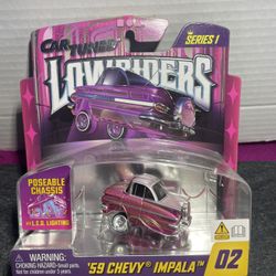 CarTuned Lowriders Show Glow Series 1'59 Chevy Impala # 02 Car Tuned