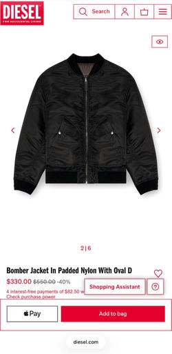 Diesel bomber jacket