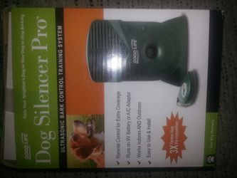 New Dog Silencer Pro ..Only 50