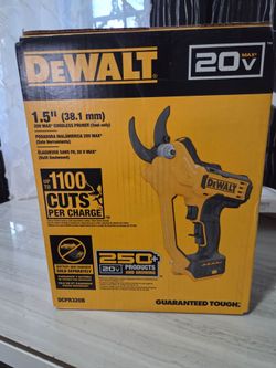 Dewalt 20v 1.5" cordless pruner