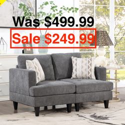 Leisure Space - Huntington 2 Person Loveseat (Gary)