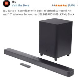 JbL Speaker And Subwoofer