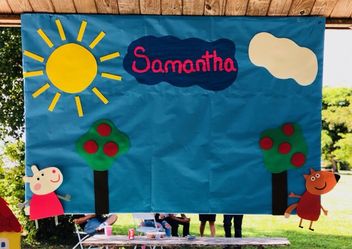 Peppa Pig Party Decorating