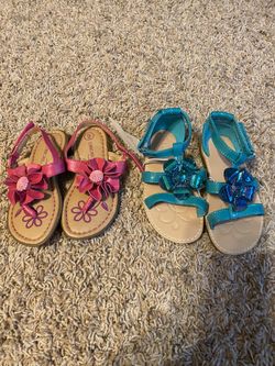 Size-9 girl sandals