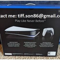PS5 Brand New Factory Sealed!