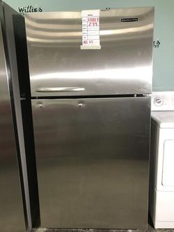 KITCHENAID STAINLESS STEEL 22 CUBIC FT REFRIGERATOR