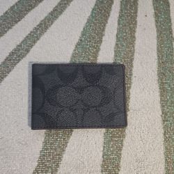 NWOT COACH Card Wallet, UNISEX 