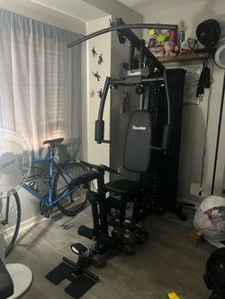 Home gym weight set