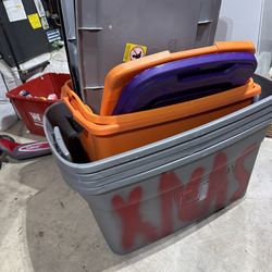 Free storage bins/ pick up pending