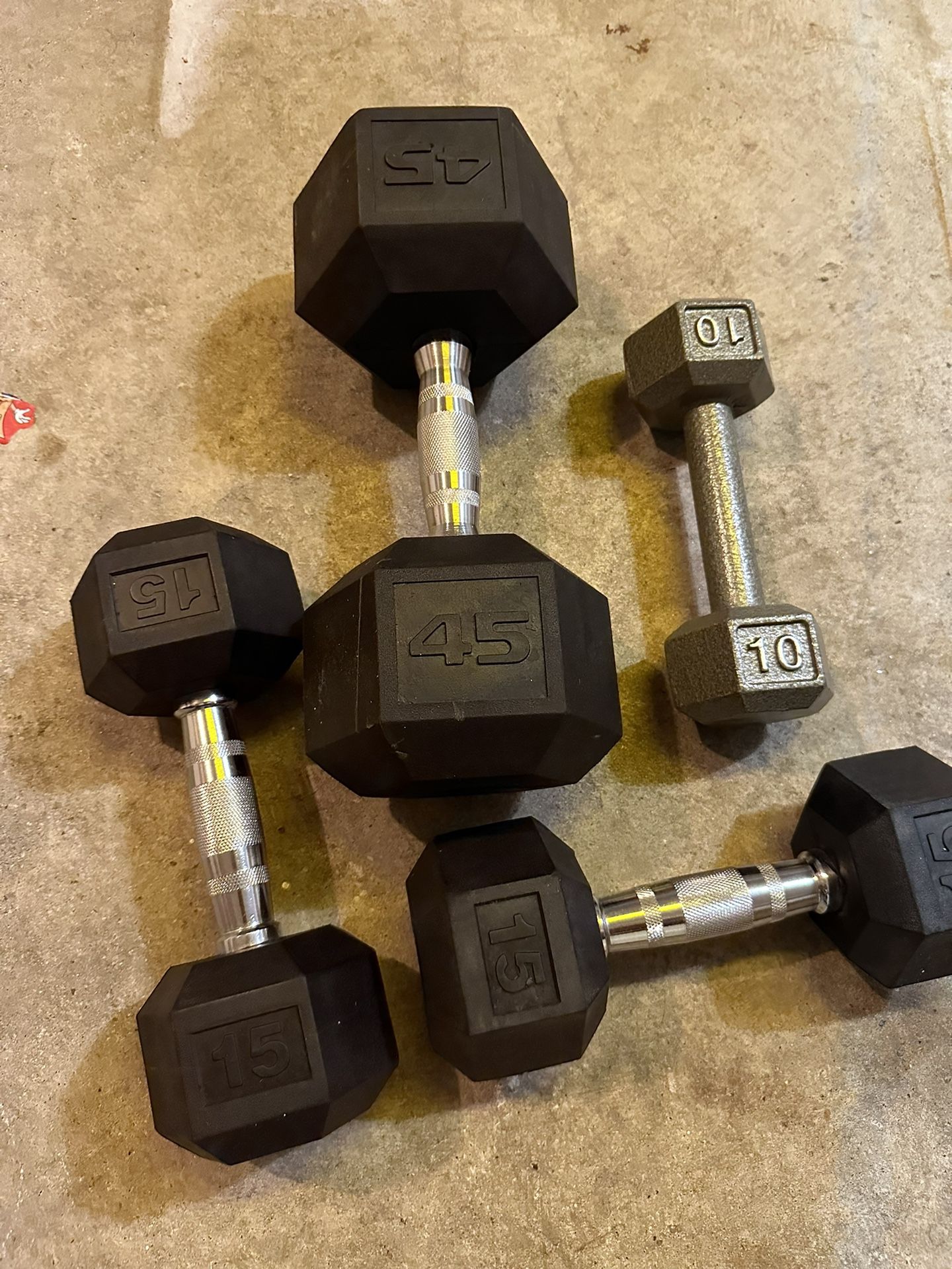 Dumbbells Weights For Sale Selling Per Set Or Per Lb 