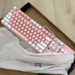 Pink Gaming Keyboard New!!!