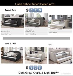 Daybed nuevos buena calidad.  Twin con twin