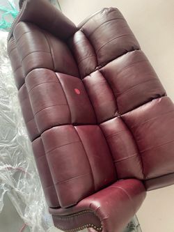 Leather couch