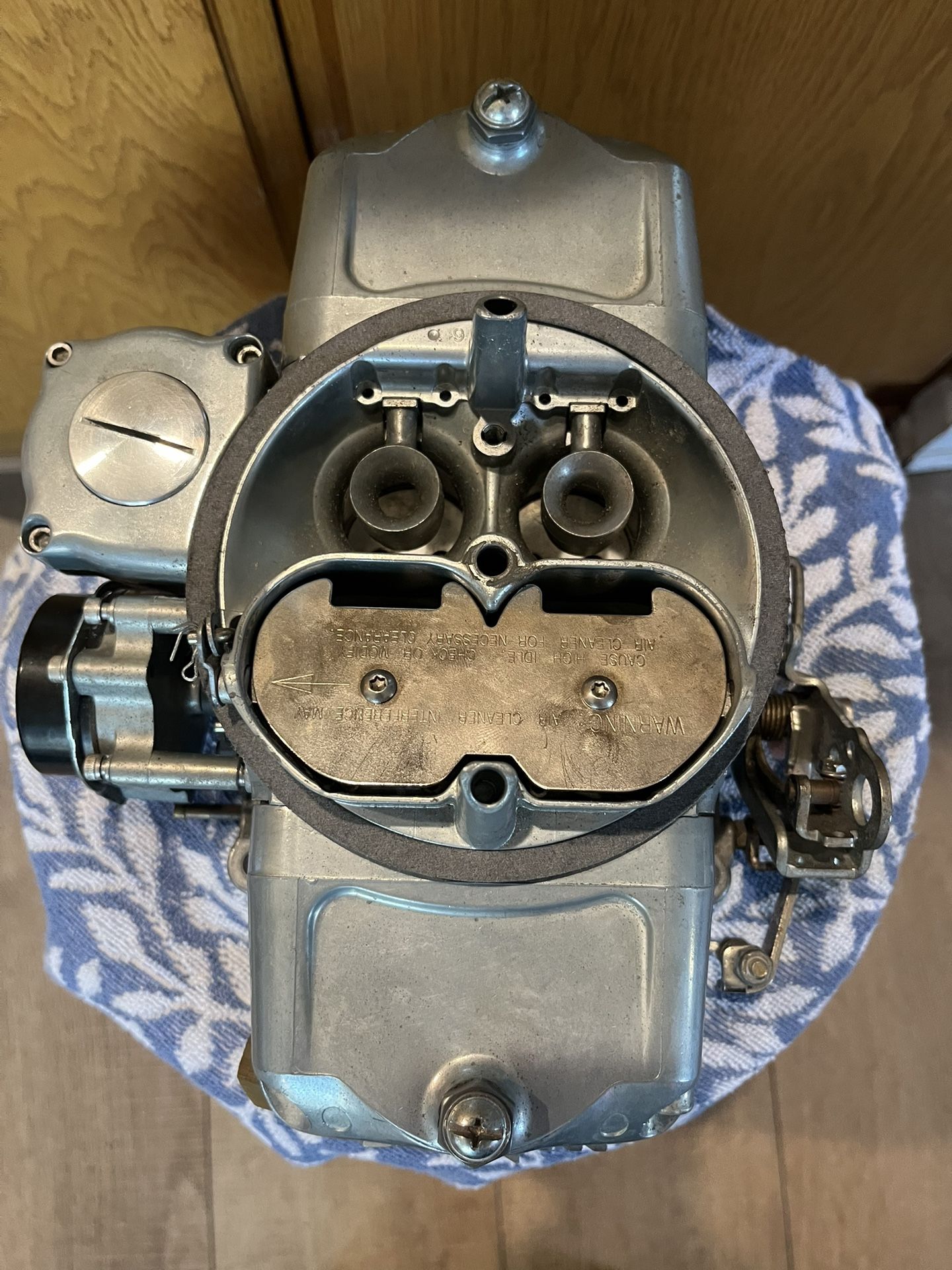 650 CFM Barry Grant Demon Vacuum Secondary Racing Carburetor