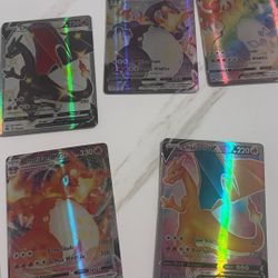 Charizard V And Vmax Cards