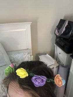 Headband Flower Crown Head wreath With Lights