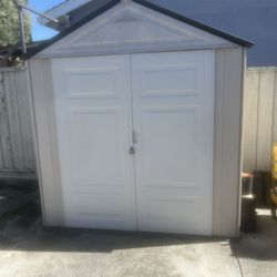 Rubbermaid Storage Shed 7 x 3.5 Ft