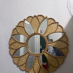 Vintage hand made mirror