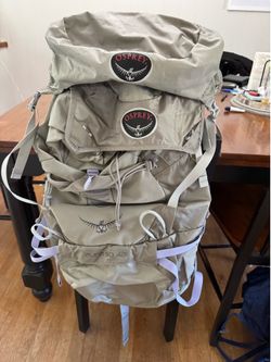 Osprey hiking backpack