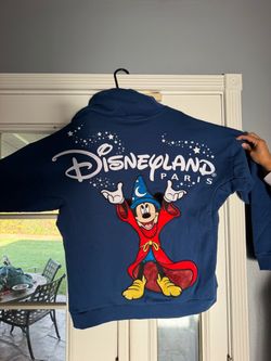 Brand New XL PARIS Sorcerer Mickey Zipup
