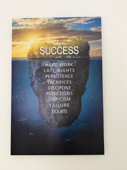 Motivational Canvas Wall Art Set