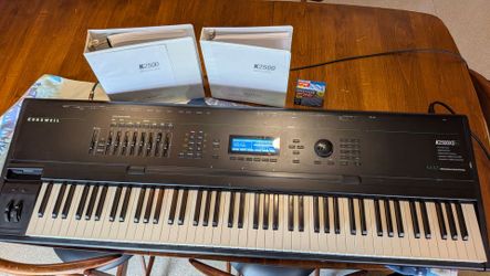 Kurzweil K2600XS Synthesizer Studio Workstation Sampler Keyboard 1990s Vintage