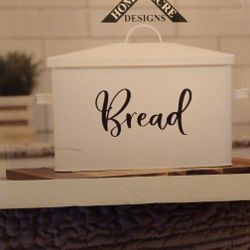 Home Acre Large Bread Box 